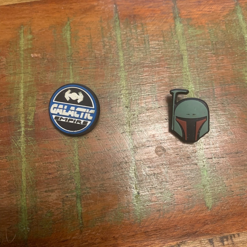 Walt Disney World Star Wars Magic Band Pin Boba Fett WDW mandalorian jibbitz